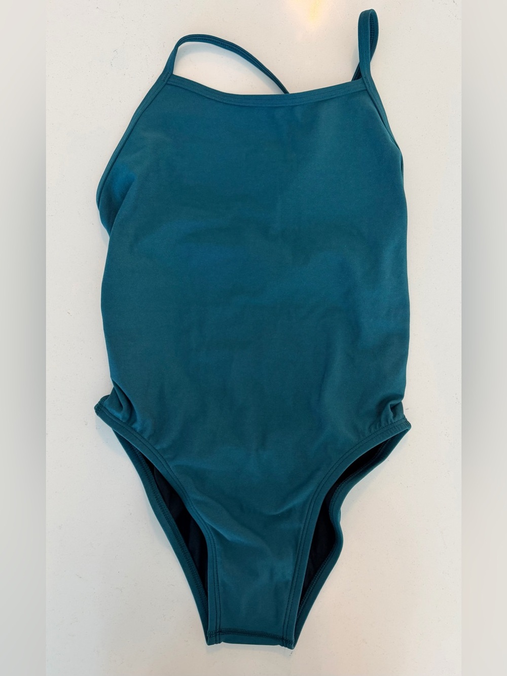 Jolyn Clothing Teal Girls One-Piece Swim Suit